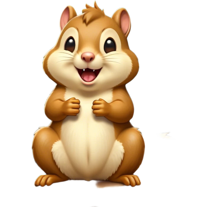Cinematic Silly Yawning Squirrel Portrait Emoji, Head tilted with a dramatic, wide-open yawn revealing a tiny, adorable snout, soft, downy fur and a fluffy tail slightly askew, Simplified yet irresistibly cute features, highly detailed, glowing with a soft, cozy woodland glow, high shine, relaxed yet humorously expressive, stylized with a dash of whimsical woodland charm, soft glowing outline, capturing the essence of a drowsy yet endearing squirrel that appears ready to stretch and yawn its way into your heart! emoji