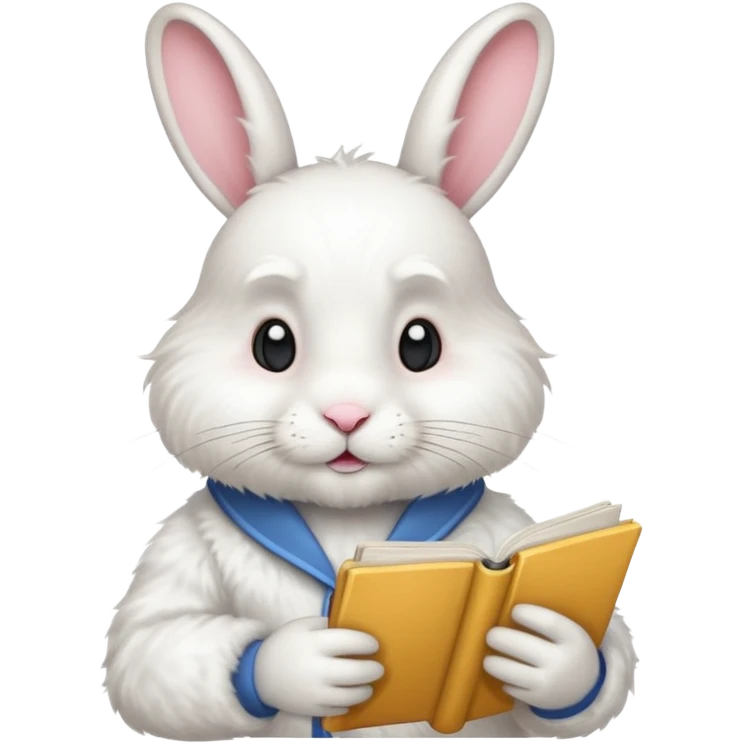 A rabbit doing Time-Intensive Manual Research emoji