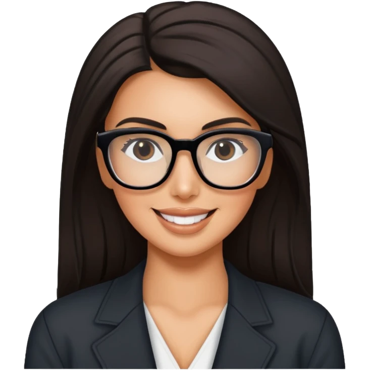 kim kardishian with glasses emoji