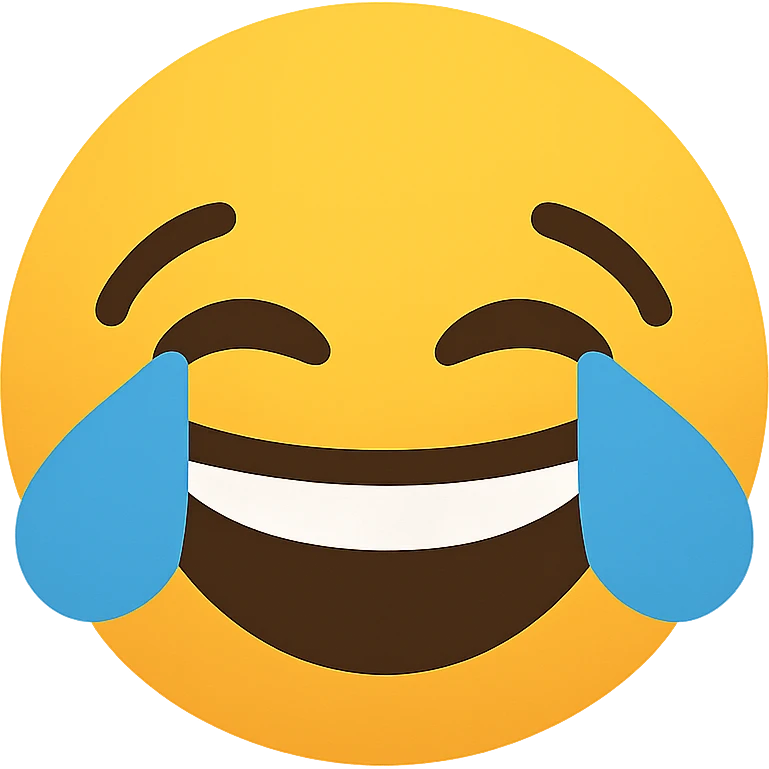 laughing face emoji emoji