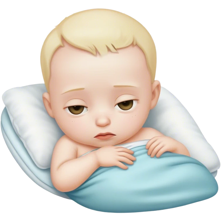 sick baby emoji