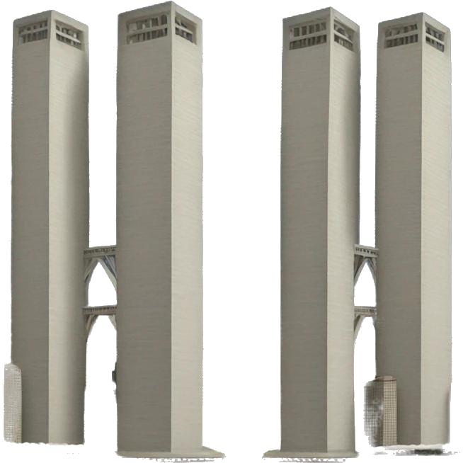 twin towers emoji