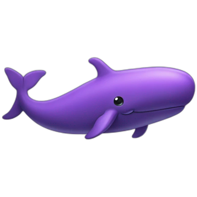 purple whale emoji