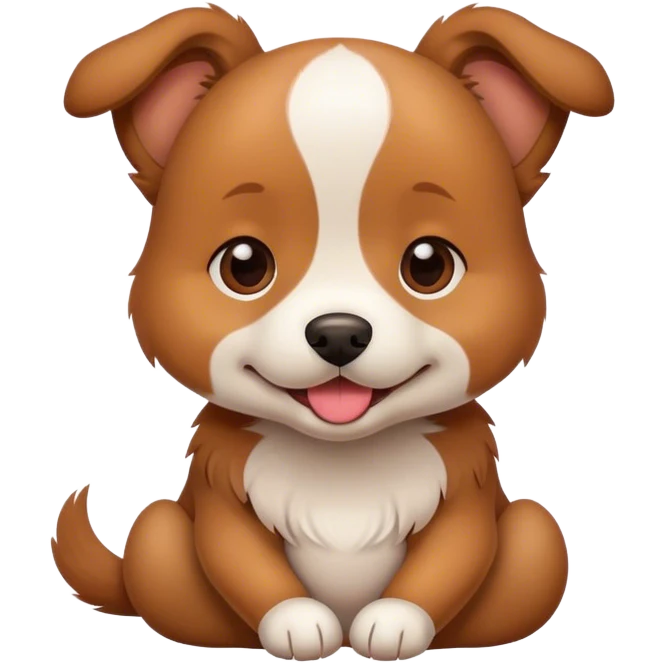 pregnant dog emoji