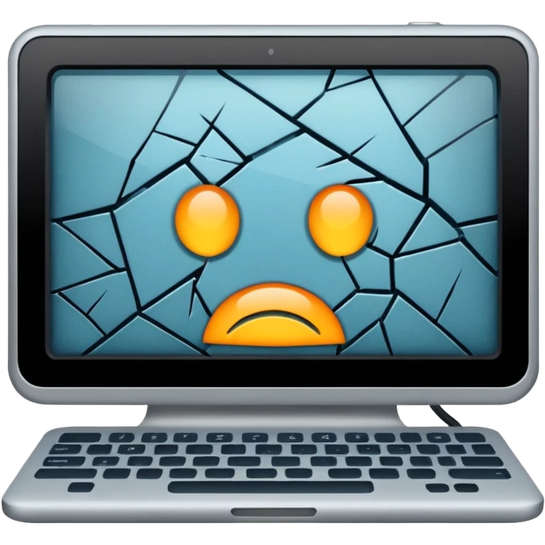 Dead computer  emoji