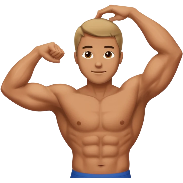 stretching man emoji