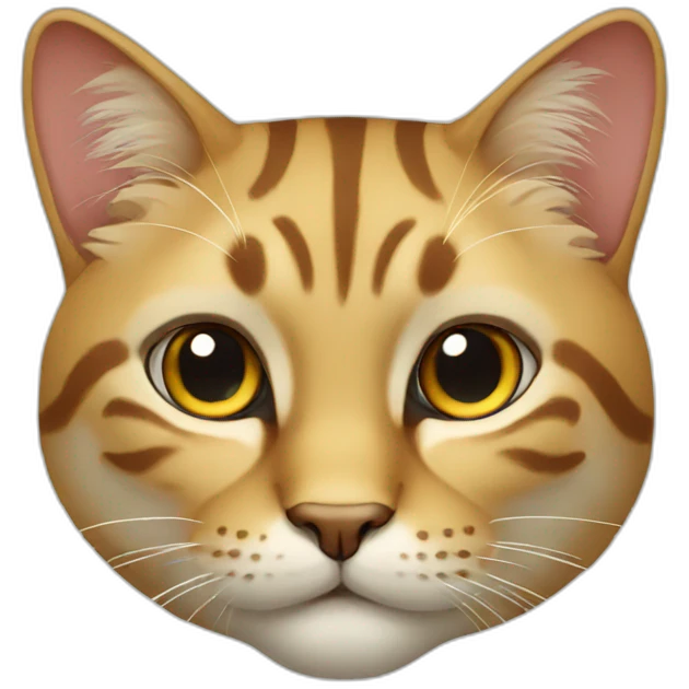 Rich cat emoji