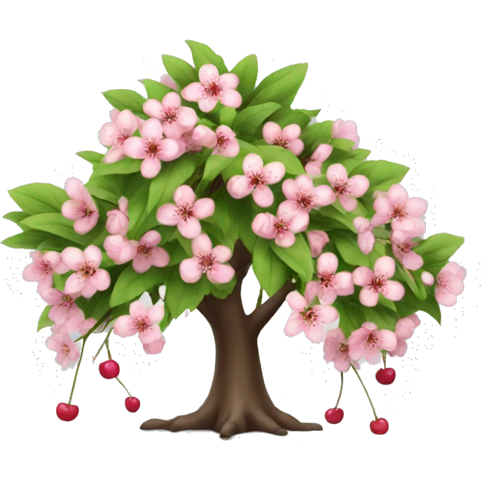 Cherry tree emoji