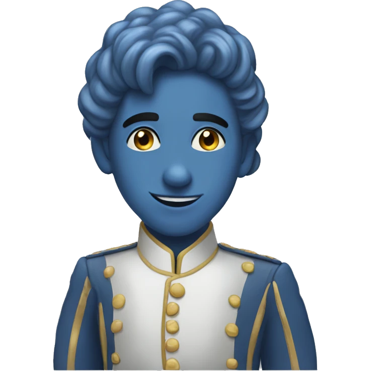Bleu sertif emoji