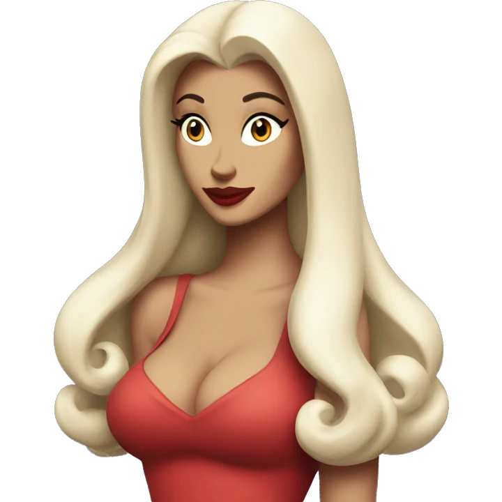 jessica rabbit with discord logo emoji