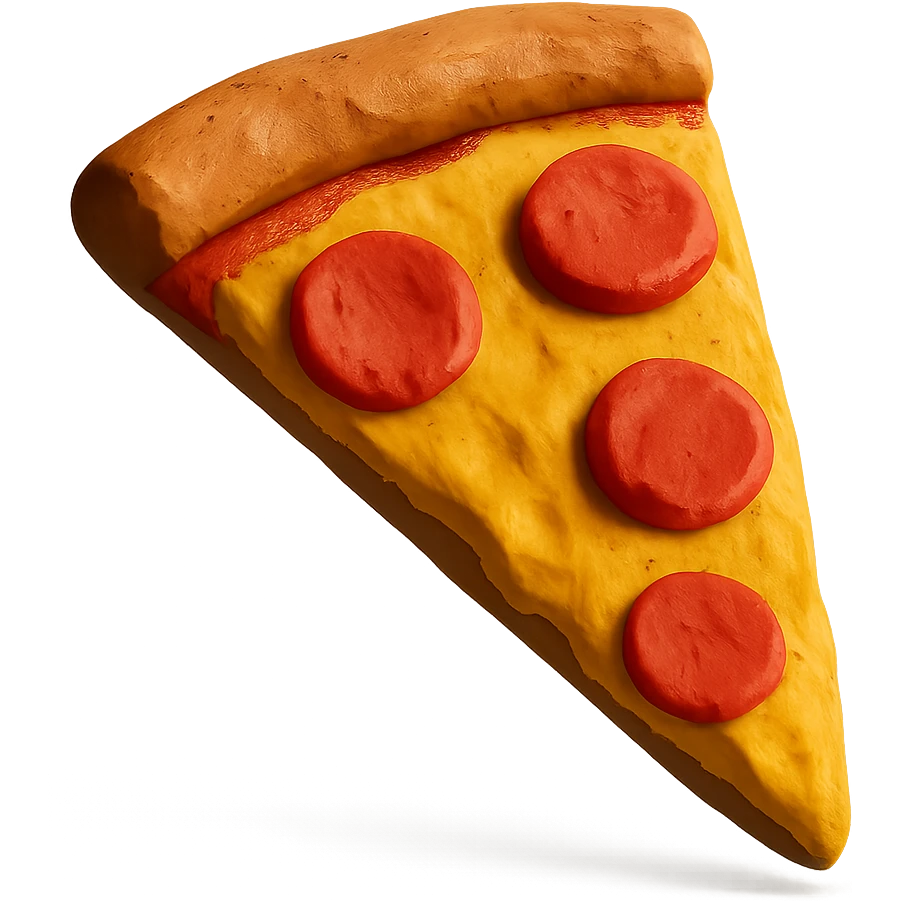 slice of cheese pizza emoji