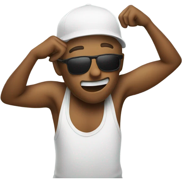 Dabbing person emoji