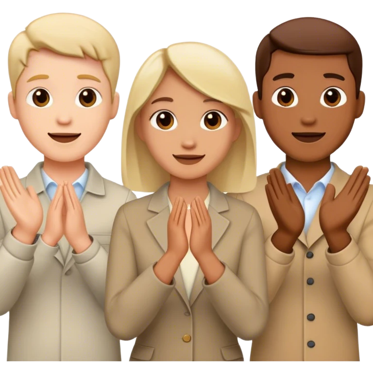 People clapping differently  emoji