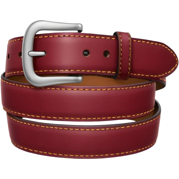 loop from burgundy belt  emoji