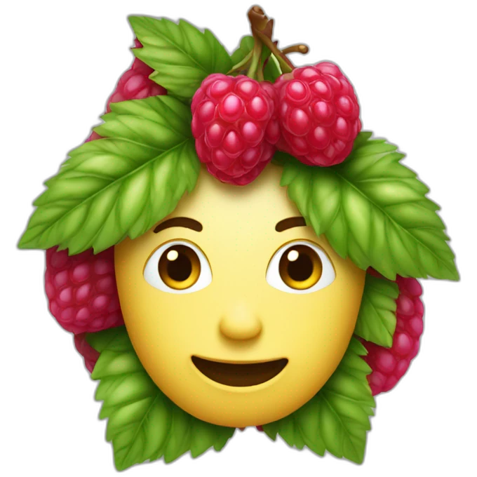une framboise emoji