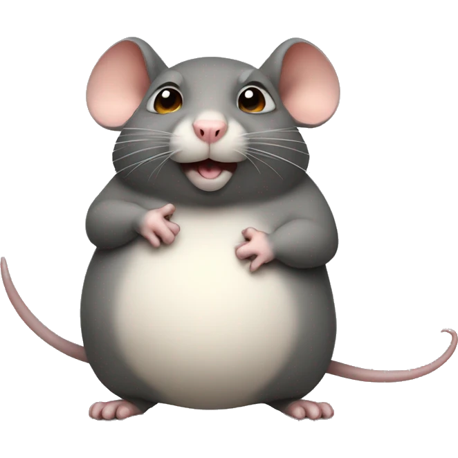 fat rat  emoji
