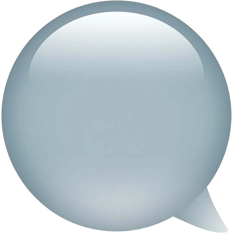 messaging app on iphone with muted blue-grey and grey bubbles emoji