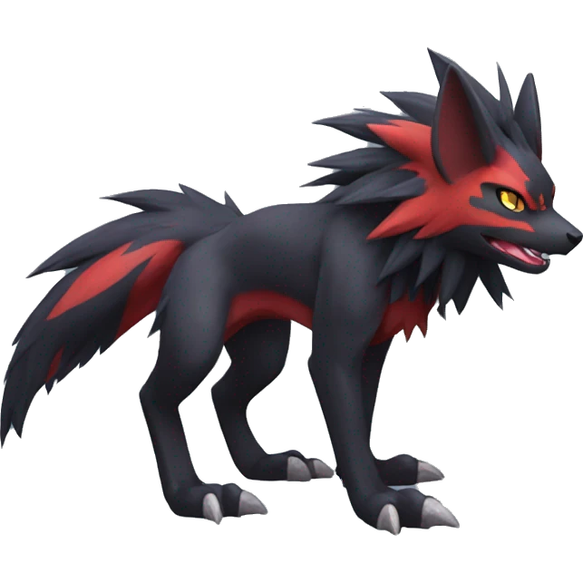 Nargacuga-Litten-Zoroark full body emoji