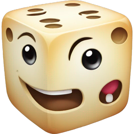 laughing dice emoji