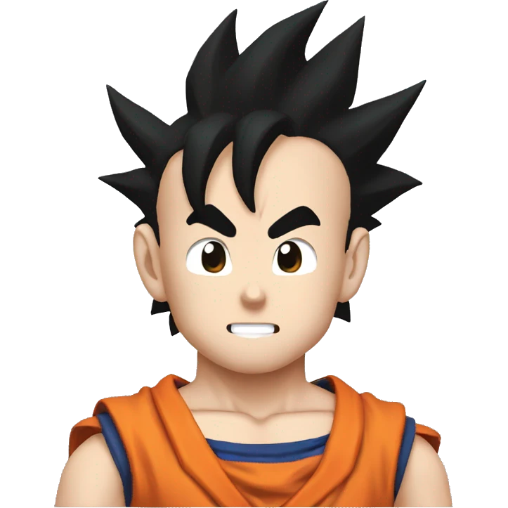 Goku from dragon ball z emoji