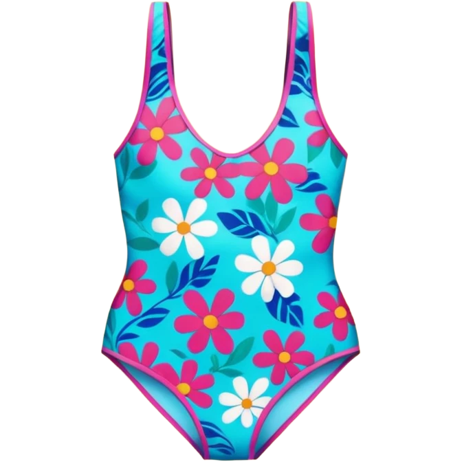 swimsuit on the floor emoji