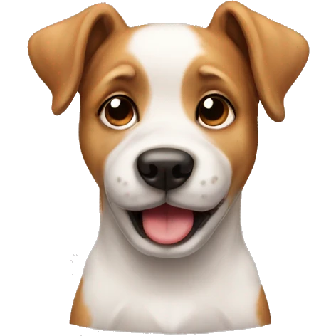 cute dog emoji