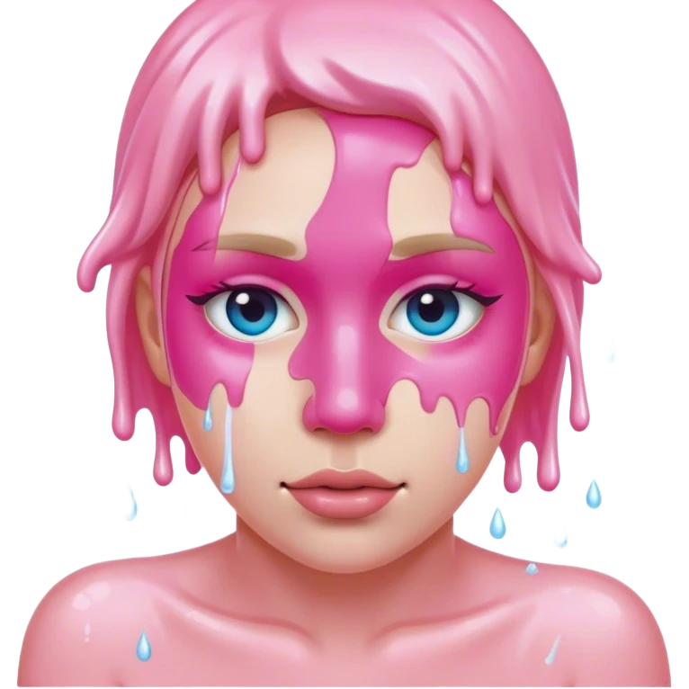 rink face with water emoji
