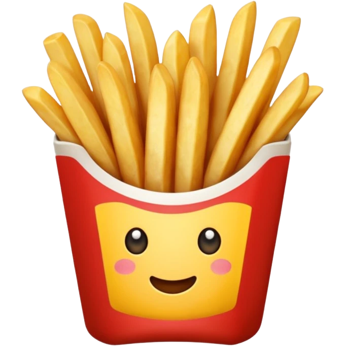 french fries emoji