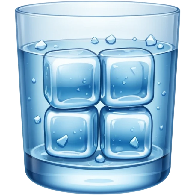 ice cubes emoji