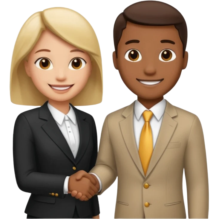 business handshake emoji