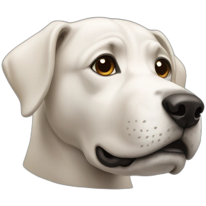 Dogs head side emoji