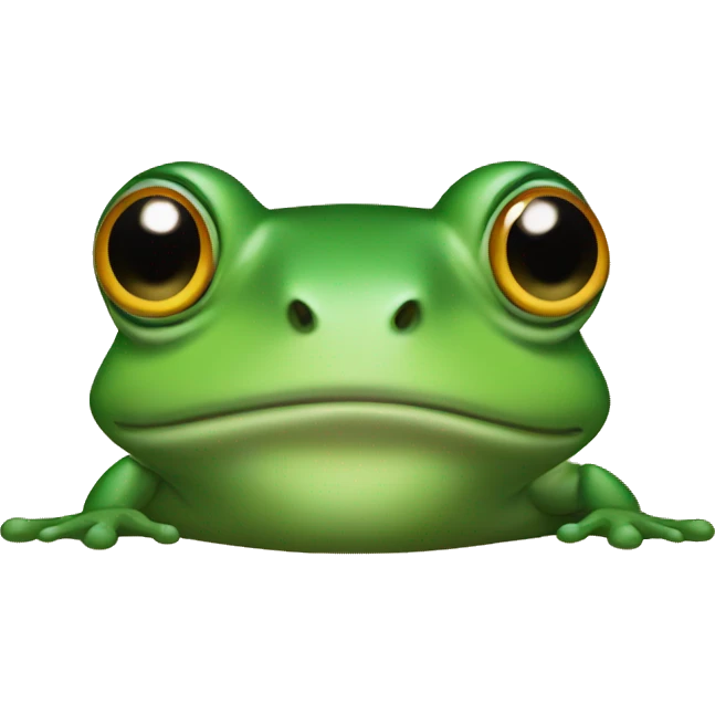 frog with X on  top emoji