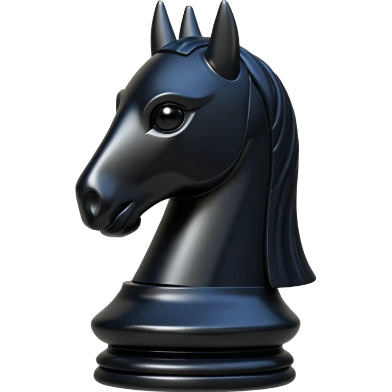 black knight chess emoji