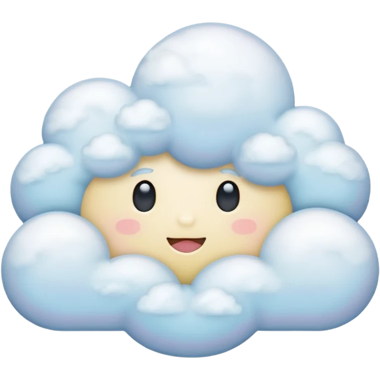 Pastel Cloud emoji