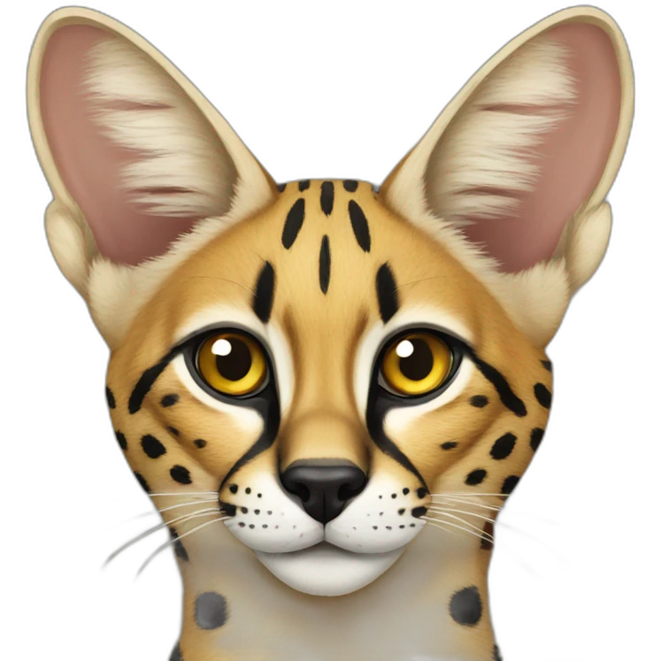 African Serval emoji