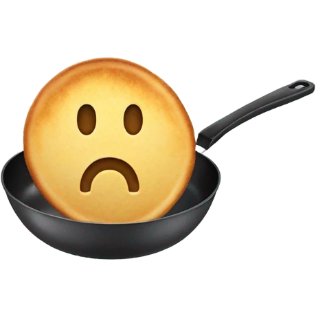 Flipping a pancake  emoji