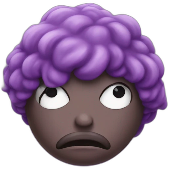 purple-poo emoji