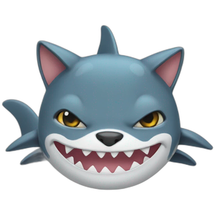shark cat emoji