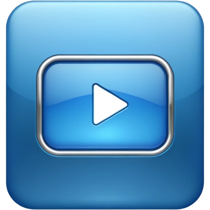 Video player icon emoji