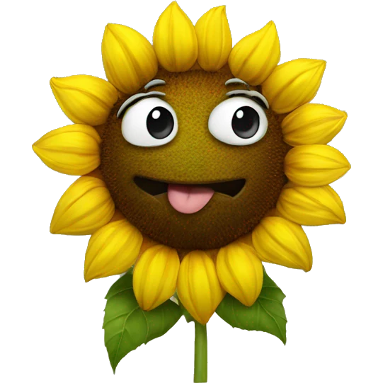 Sunflower heart emoji