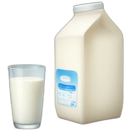 Milk emoji