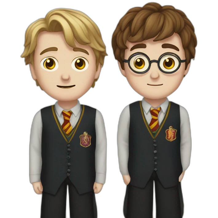 Harry potter and tom jedusor emoji