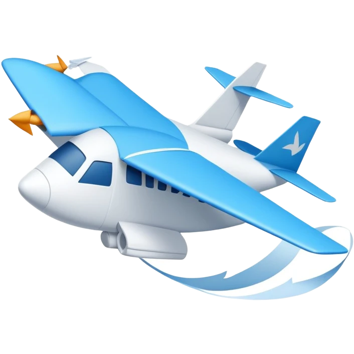 Un gato tirando un avión de papel  emoji