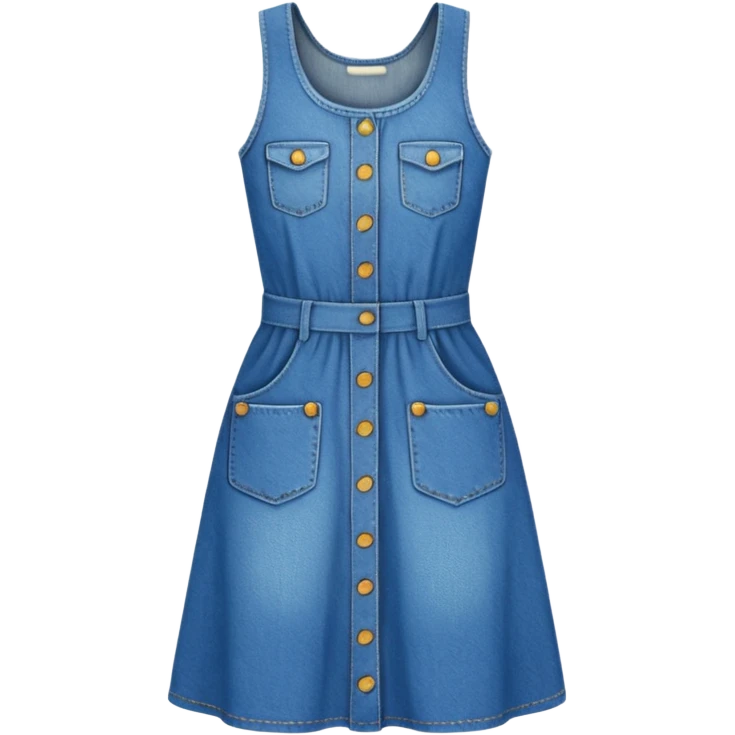 denim dress emoji