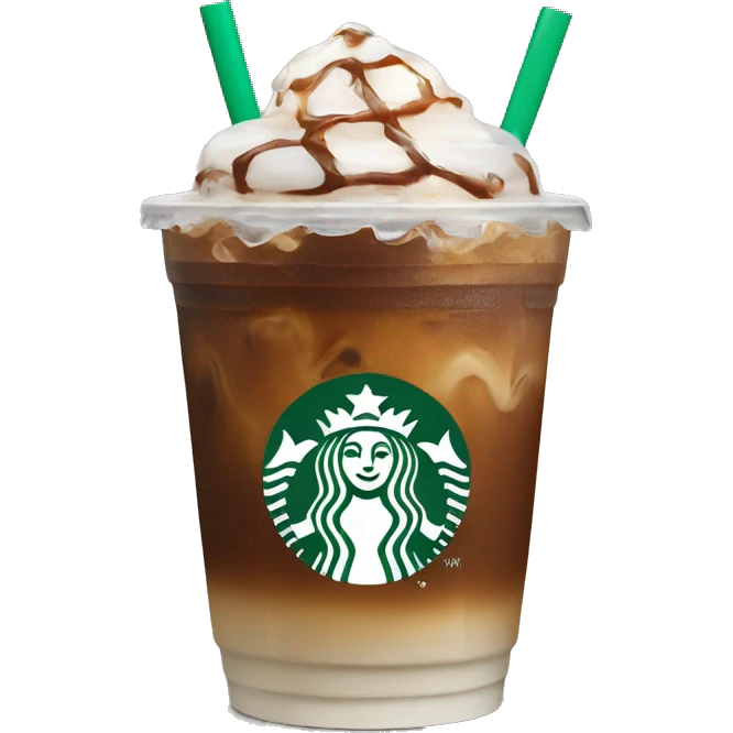 starbucks iced coffee emoji