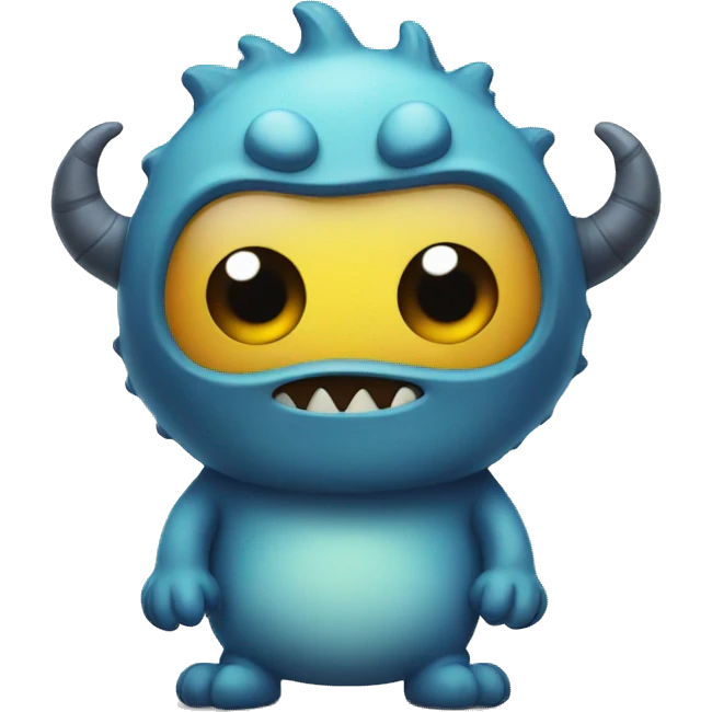 cute monster emoji