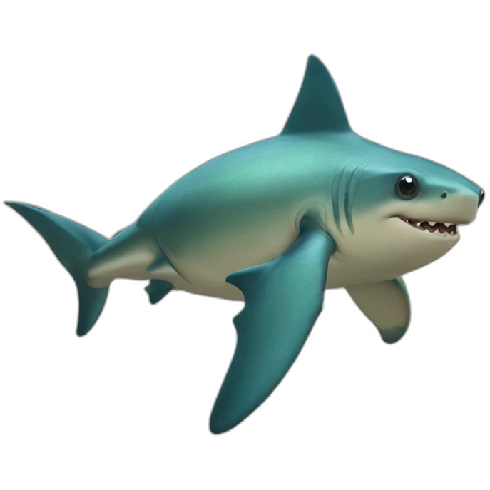 Turttle shark emoji