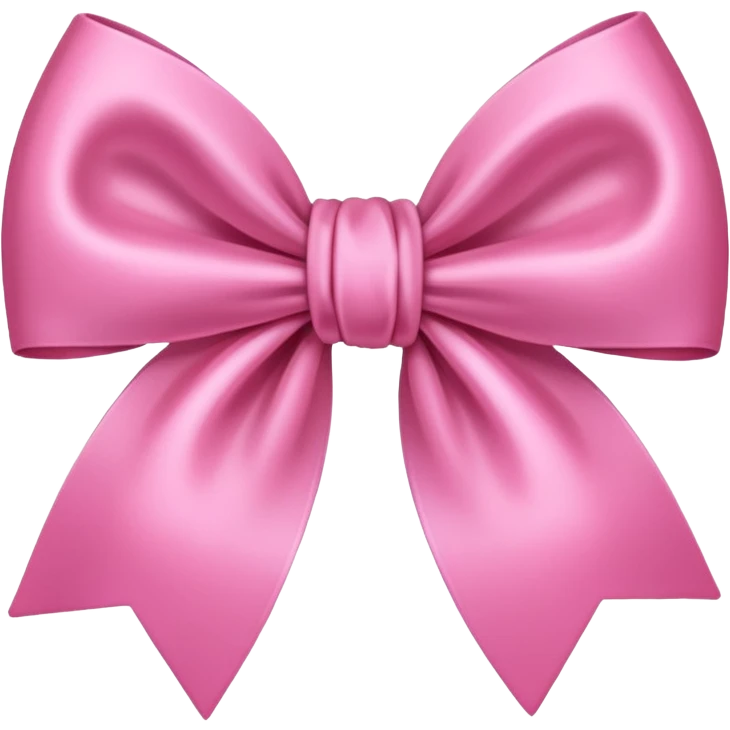 Moño rosa emoji