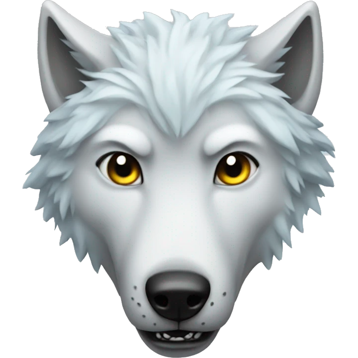 ice wolf emoji