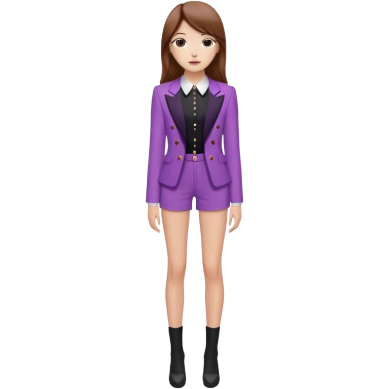 Pelo castaño,delgada,alta, mi color favorito es el lila me gusta lo coquet y lo asthetic,estoy asiendo mi Glow up y soy fan a BLAK PINK 🖤🩷 emoji